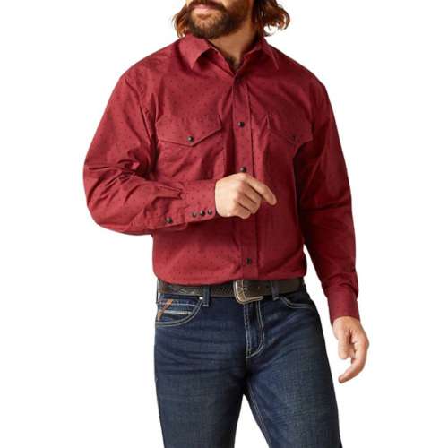 Men's Benedict Classic Fit Shirt in Blue, Size: 2XL-T by Ariat