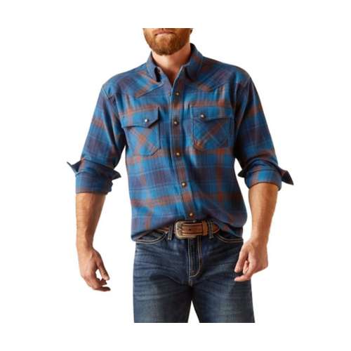 Men's Ariat Hans Retro Long Sleeve Button Up Shirt