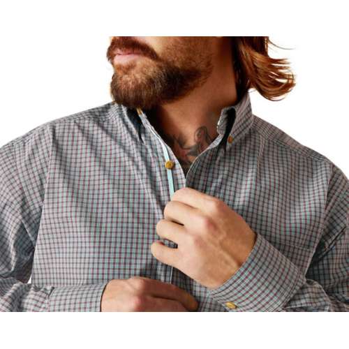 Men's Ariat Pro Nestor Long Sleeve Button Up Shirt