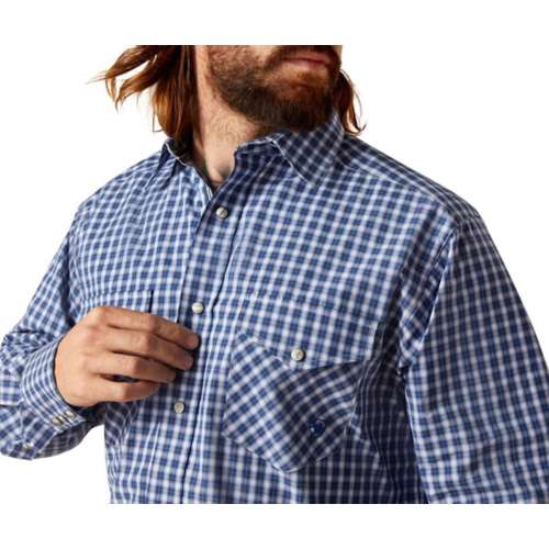 Men's Ariat Pro Pawntee Snap Long Sleeve Button Up Shirt