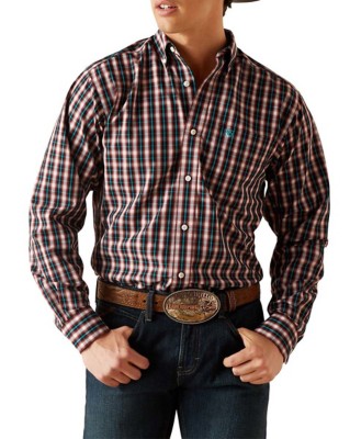 Men's Ariat Wrinkle Free Gatlin Fitted Long Sleeve Button Up Shirt
