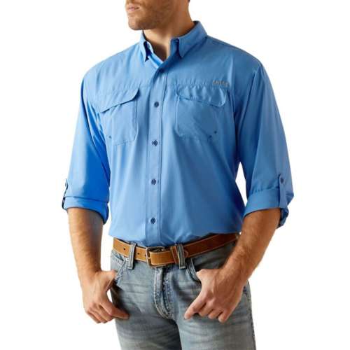 Men's Ariat VentTEK Outbound Classic Long Sleeve Button Up Shirt