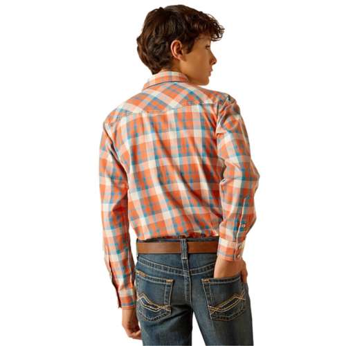 Boys' Ariat Hilario Retro Fit Long Sleeve Button Up Shirt
