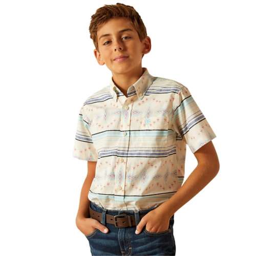 Boys' Ariat Koda Button Up slim shirt