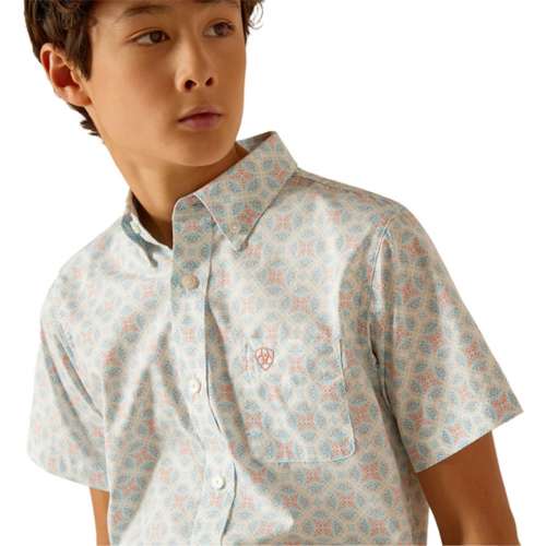 Boys' Ariat Kai Button Up Shirt