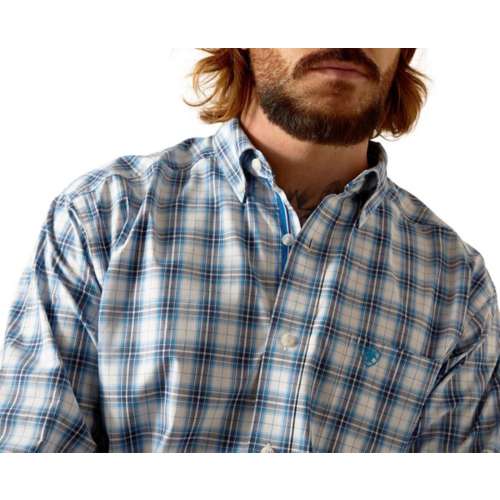 Men's Ariat Pro Phoenix Long Sleeve Button Up down shirt