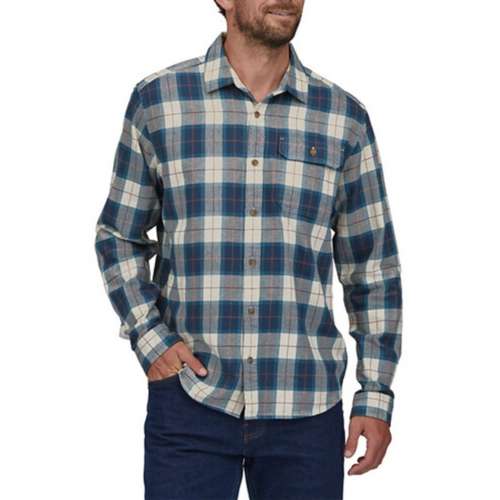 Columbia Men's Flare Gun Flannel Long Sleeve Shirt - Dallas Cowboys - M - BluePlaid