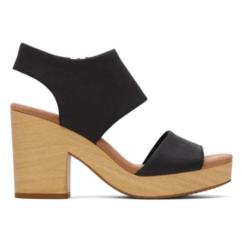 Women's Toms Majorca Leather Platform Sandals