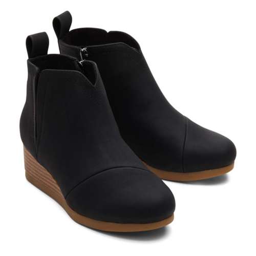 Girls hot sale wedge booties