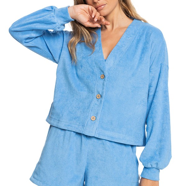 Women's Roxy Threes Company Organic Button-Front Cardigan Sweater product image