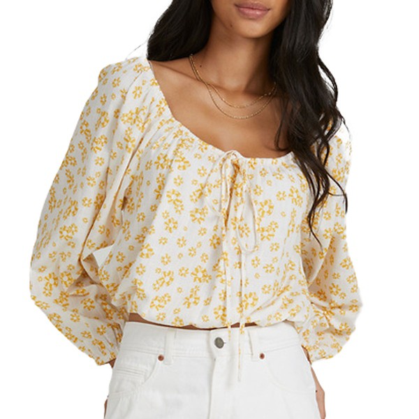 Women's Roxy Soho Sessions Long Sleeve Off The Shoulder Top product image