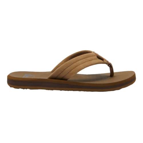 Little Kids' Quiksilver Carver Suede Flip Flop Sandals