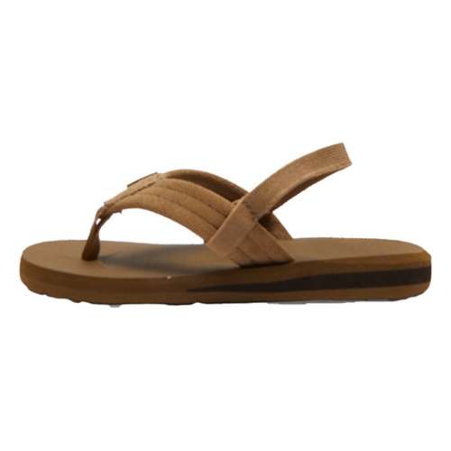 Toddler Boys' Quiksilver Carver Suede Flip Flop Sandals