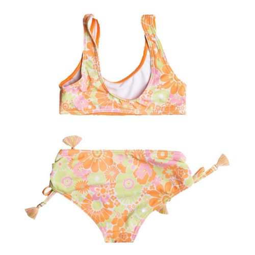 Girls' Roxy Happiness Feeling Bralette Swim Bikini Set