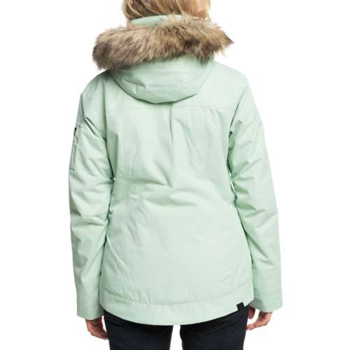 Women's Roxy Meade Waterproof Detachable Hood Shell Cotton jacket