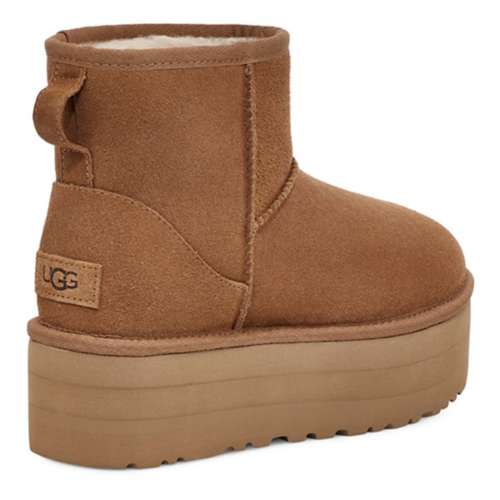 Ugg Junior Classic Mini Platform Boot - Brown - Size - 3