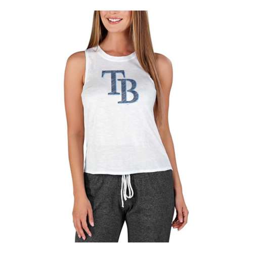 Men's Navy Tampa Bay Rays Big & Tall Jersey Muscle Tank Top