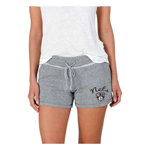 Concepts Sport Women's Brooklyn Nets Mainstream Fleece shorts