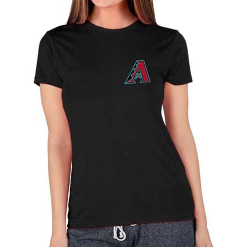 Chicago Cubs Women's MLB Pink Arched Graphic Tee By Nike Team Sports on Sale