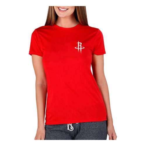 Houston Rockets Concepts Sport Long Sleeve T-Shirt & Pants Sleep Set -  Black/Red