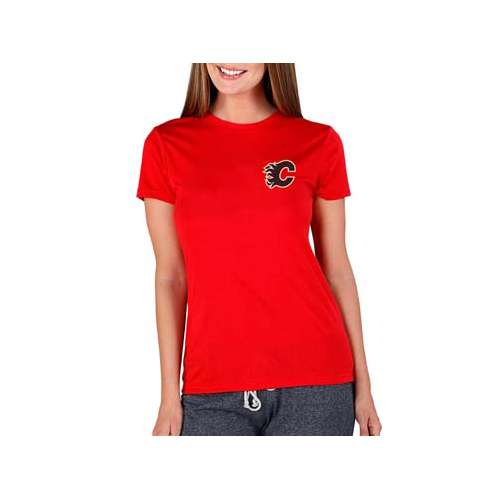 Concepts Sport Women's Calgary Flames Marathon T-Shirt