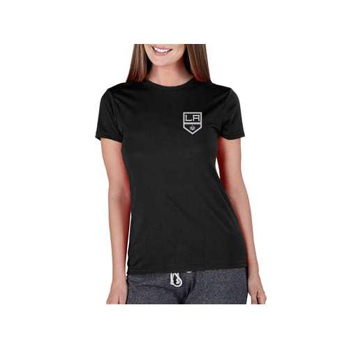 Concepts Sport Women's Los Angeles Kings Marathon Black T-Shirt