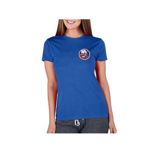 Concepts Sport Women's New York Islanders Marathon Blue T-Shirt, Medium