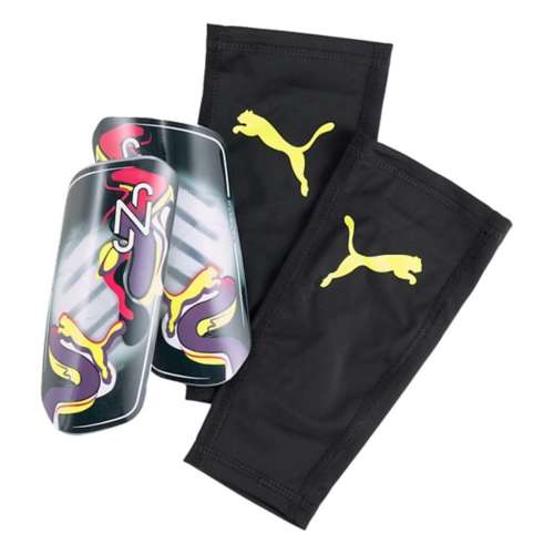 Puma Neymar Jr. ULTRA Flex Sleeve Soccer Shin Guards