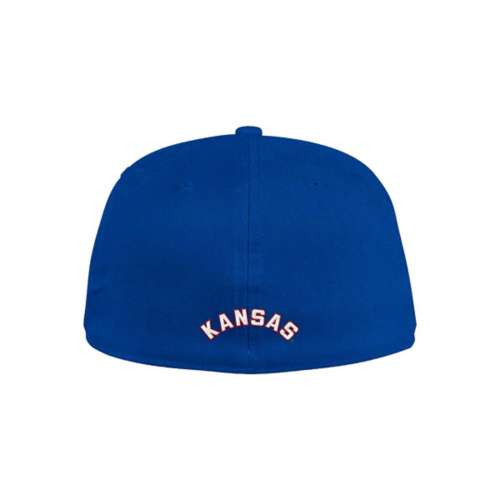 adidas Kansas Jayhawks Baseball Fitted Hat