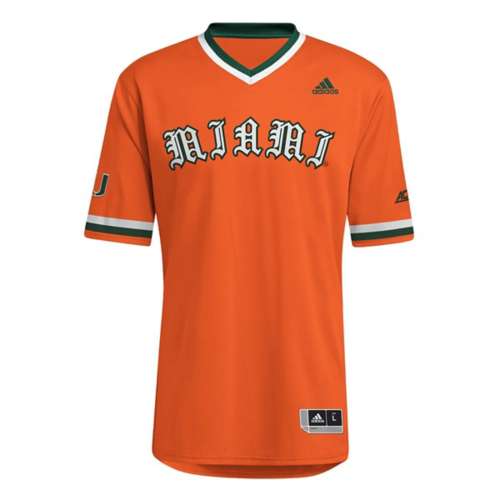 adidas Miami Hurricanes Baseball Jersey