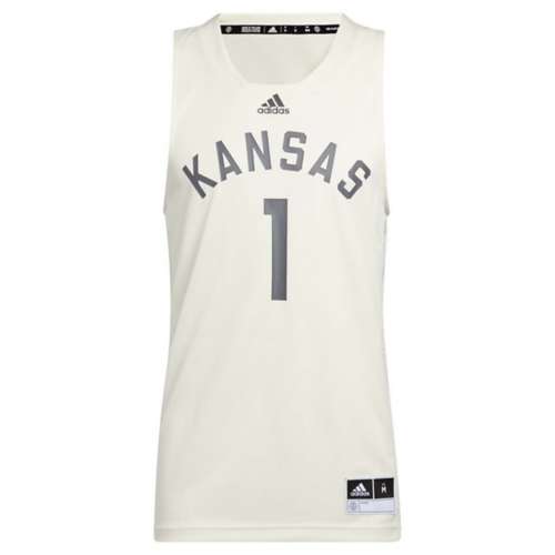 adidas Kansas Jayhawks Retro Basketball Jersey