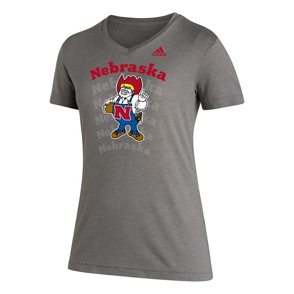 adidas Women's Nebraska Cornhuskers Herbie Blended T-Shirt product image