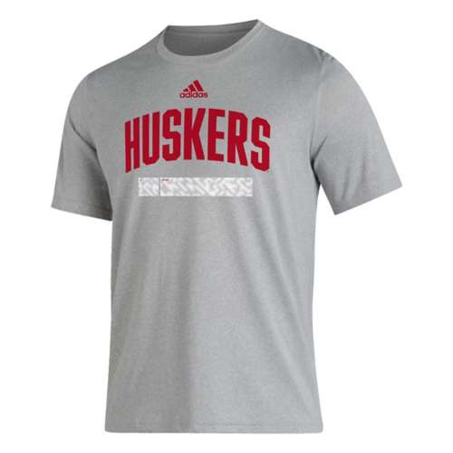 adidas Nebraska Cornhuskers Locker Room Fill In T-Shirt
