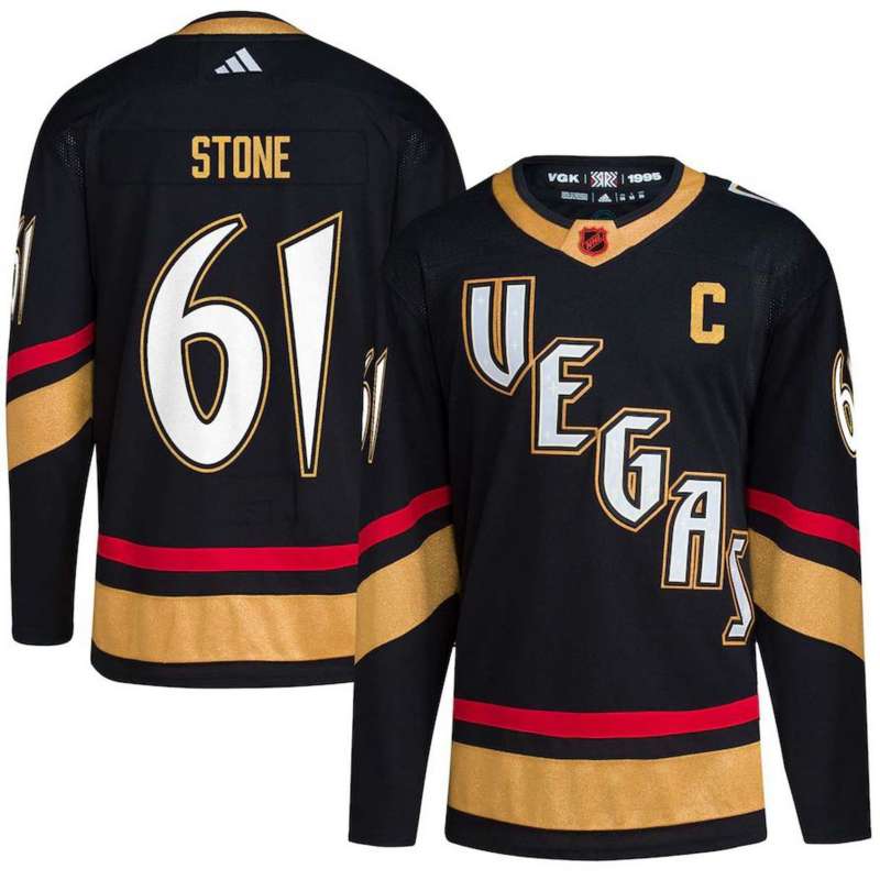 Mark Stone Vegas Golden Knights Signed Reverse Retro Adidas Jersey