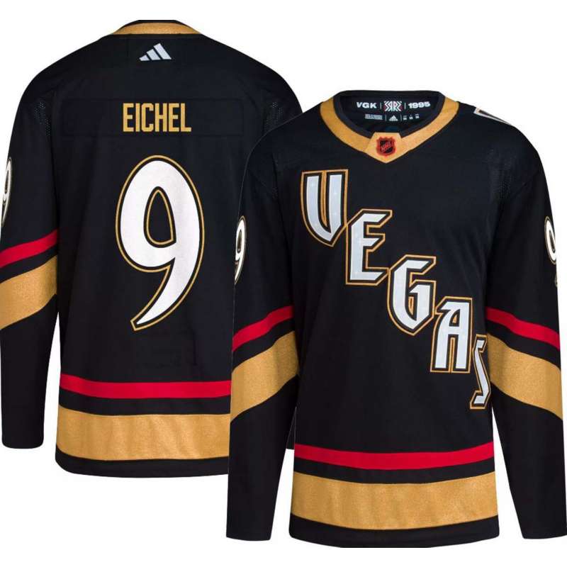 Jack Eichel Signed Golden Knights Authentic Adidas Gold Jersey