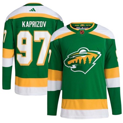 Kirill Kaprizov Signed Minnesota Wild Reverse Retro 22 Adidas