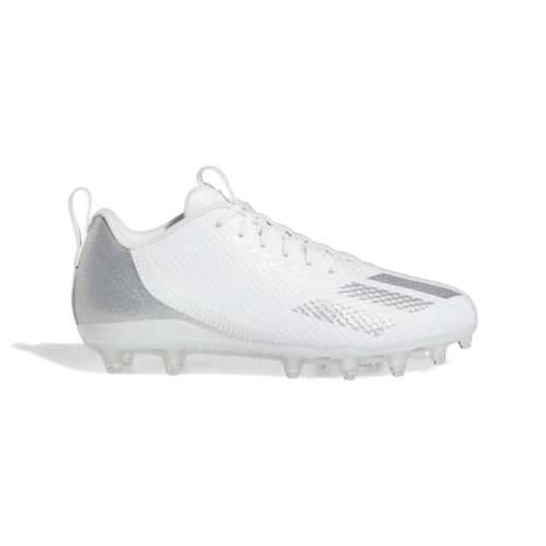 White adidas adizero football on sale cleats