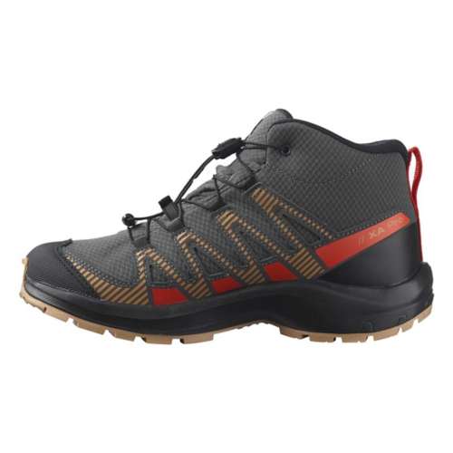 Kids' Salomon XA Pro V8 Mid Waterproof Hiking Shoes