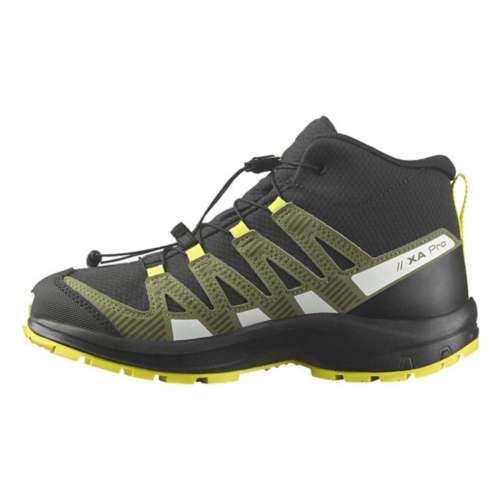 Big Kids' Salomon XA Pro V8 Mid Waterproof Hiking Shoes