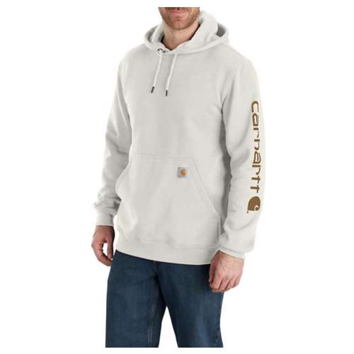 Carhartt Women's Relaxed Fit Midweight Logo Sleeve Graphic Hoodie