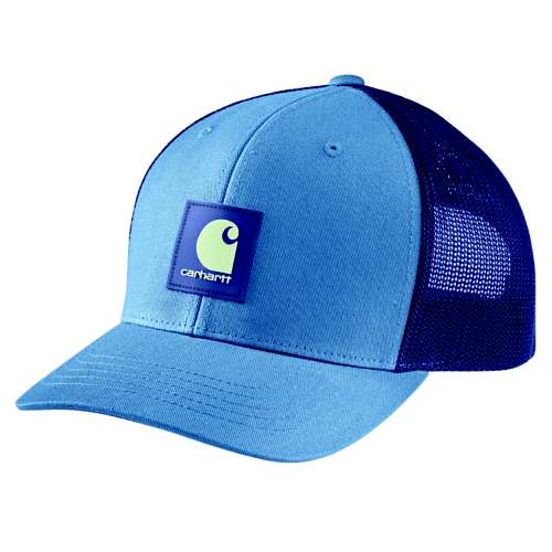 Adult Carhartt Rugged Flex Twill Mesh Back Logo Patch Snapback Hat
