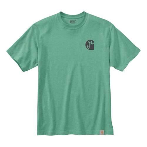 Men's Carhartt Loose Fit Heavyweight Short-Sleeve Fishing Graphic T-Shirt