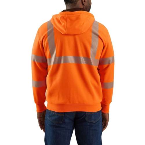 Multicolour wool blend and leather Skribble varsity jacket from Witzenberg Sneakers Sale Online Men s Carhartt High Visibility Rain Defender Loose Fit Midweight Thermal Lined Full Zip Hoodie