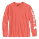 Women's Carhartt Plus Size WK231 Workwear Logo Long Sleeve Work T-Shirt