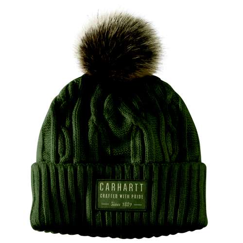 Women's Carhartt Knit Pom-Pom Beanie