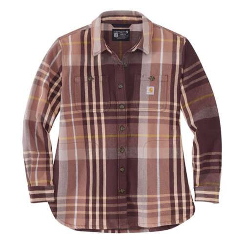 Men's Charcoal Cleveland State Vikings Brewer Flannel Long Sleeve Shirt 