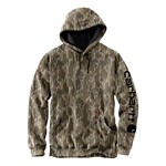 Men's Carhartt Loose Fit Midweight Camo Logo Sleeve Graphic Hoodie - Thumbnail 3 of 4