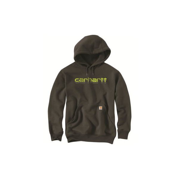 Men's Carhartt Rain Defender Loose Fit Midweight Logo Graphic Hoodie product image
