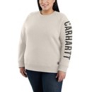 Women's Carhartt Plus Size Relaxed Fit Crewneck Sweatshirt