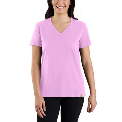 Women's Carhartt Plus Size Relaxed V-Neck T-Shirt